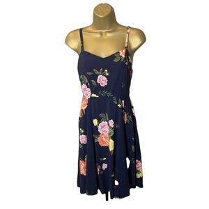 Old Navy Smocked Floral Mini Dress – Size S – Boho Sundress